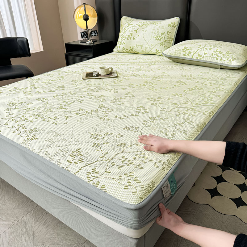 2025新款凉豆豆  简约时尚风  凉感豆豆凉席床席床笠--床笠款