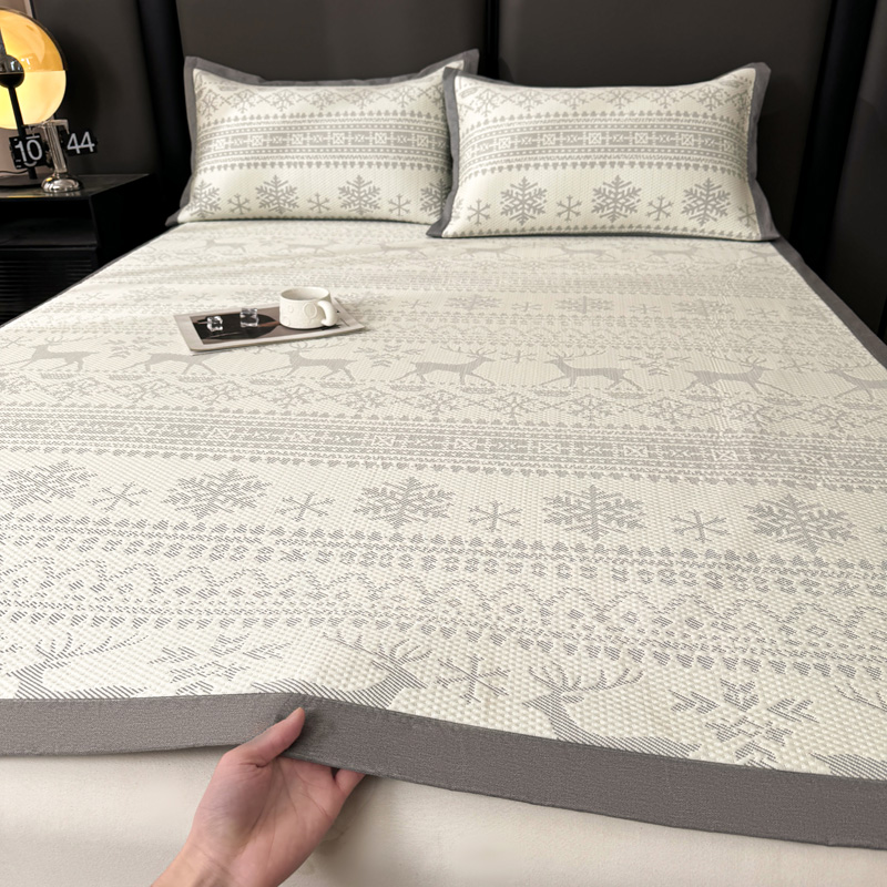 2026新款凉豆豆  简约时尚风  凉感豆豆凉席床席床笠--床席款