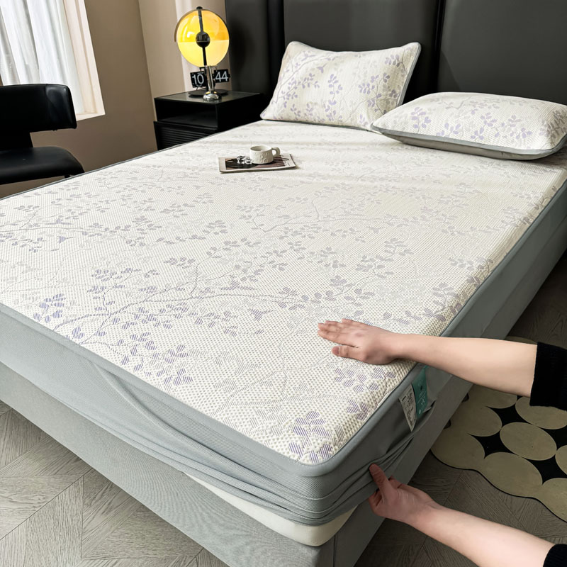 2025新款凉豆豆  简约时尚风  凉感豆豆凉席床席床笠--床笠款