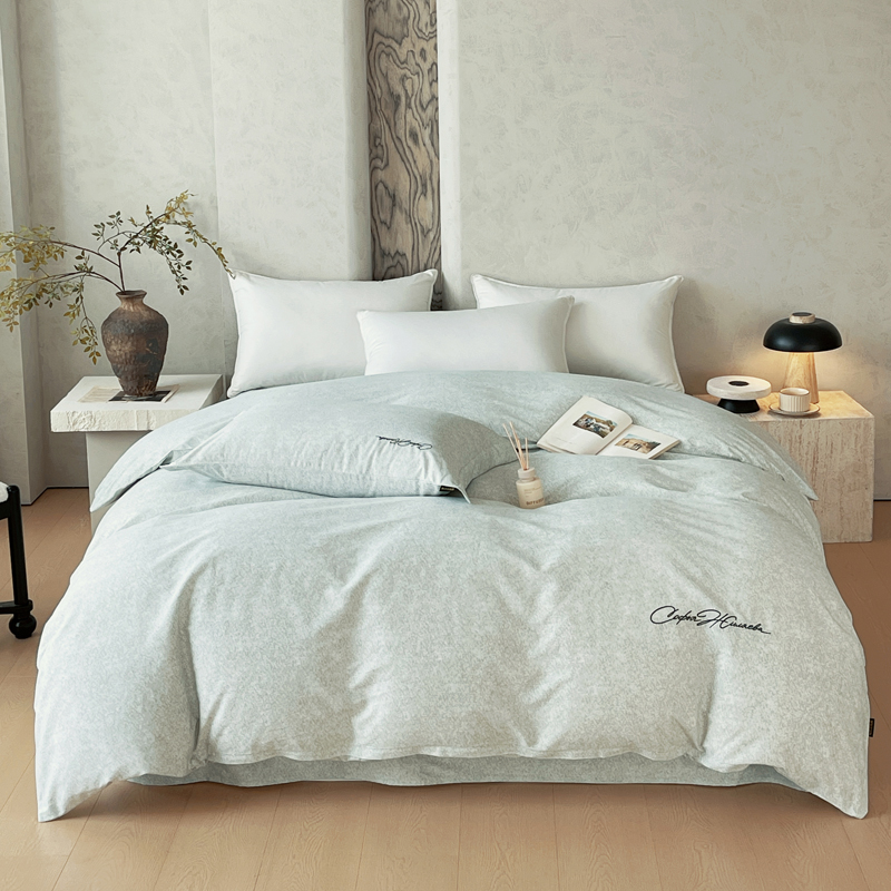 2026新款天丝棉刺绣四件套单品系列-单被套