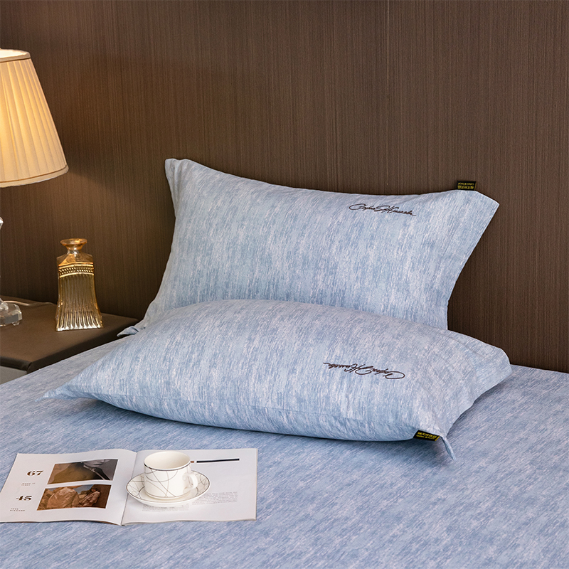 2026新款天丝棉刺绣四件套单品系列-单枕套