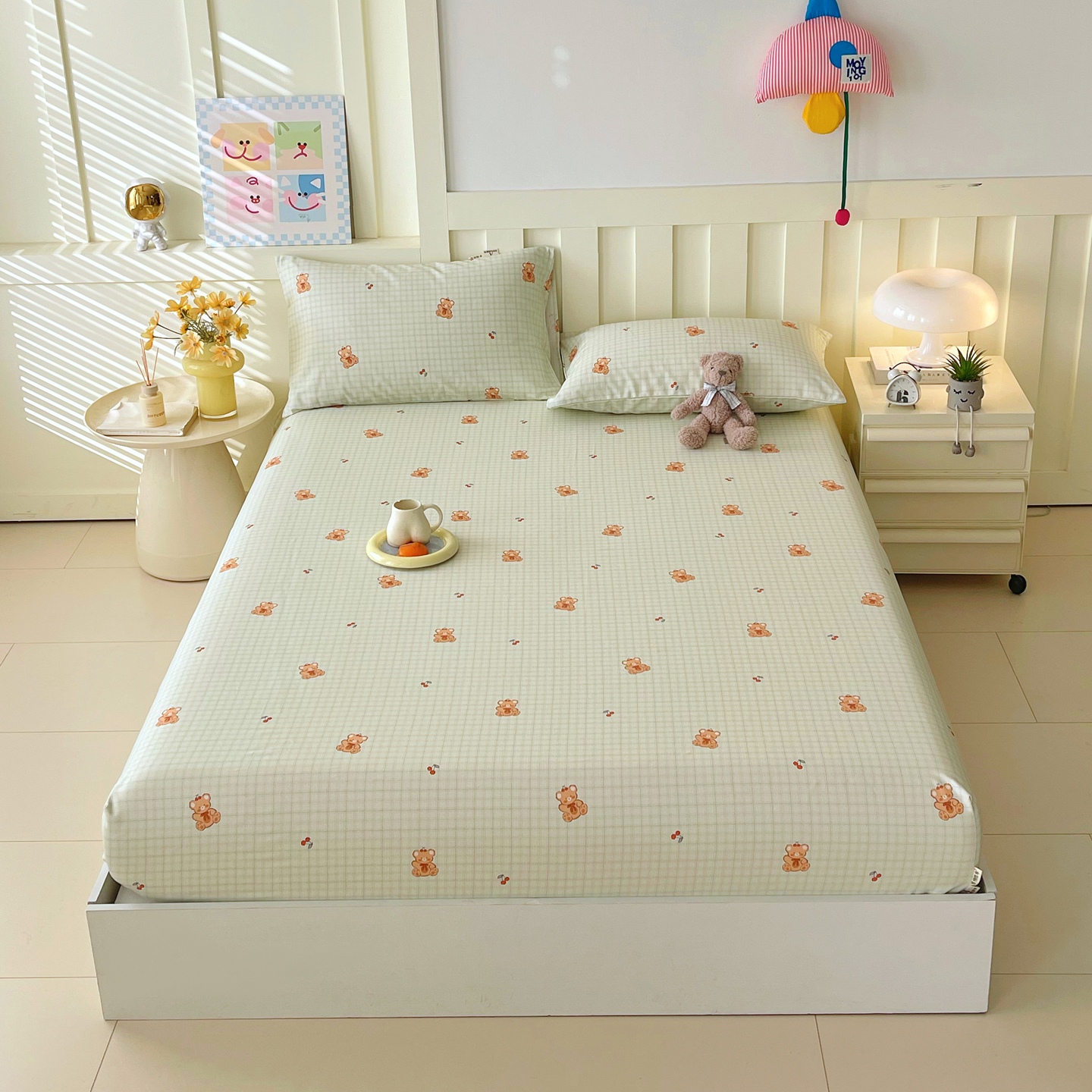 2026新款A类全棉老粗布普通款单品系列-单床笠