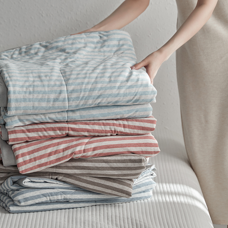 （提供买家秀）2026新款A类全棉针织凉感夏被