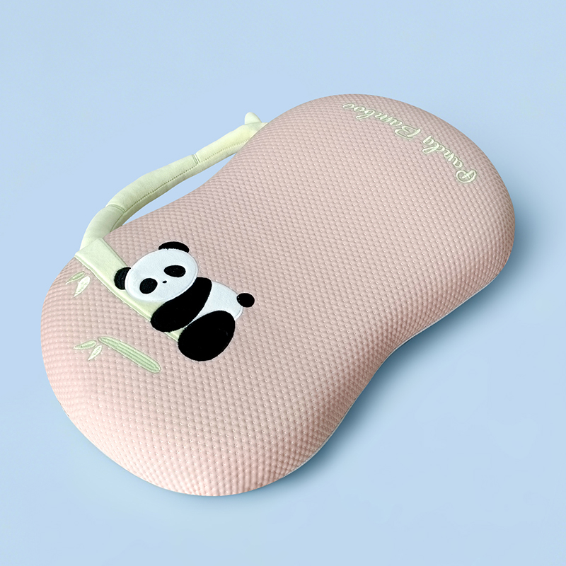 2025新款夏天凉感豆豆零压力慢回弹记忆棉暖棉猫肚枕 枕头枕芯