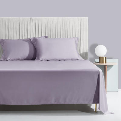 2020新款100支双股澳棉套件系列—单品床单 200cmx230cm 丁香紫