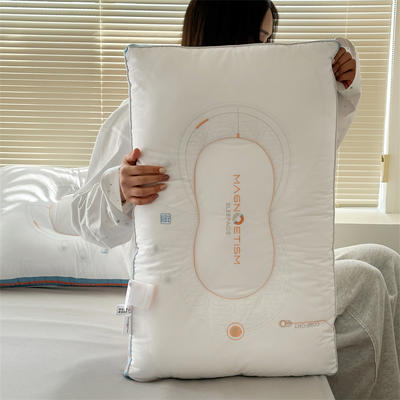 2024新款全棉磁疗护颈枕芯枕头 48*74cm/只 全棉磁疗护颈枕芯