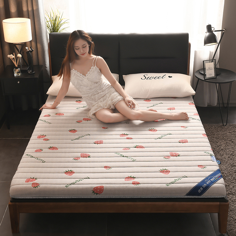2023新款单边乳胶款床垫 支持定制 一件代发 100*200cm 单边草莓（6.5公分厚）