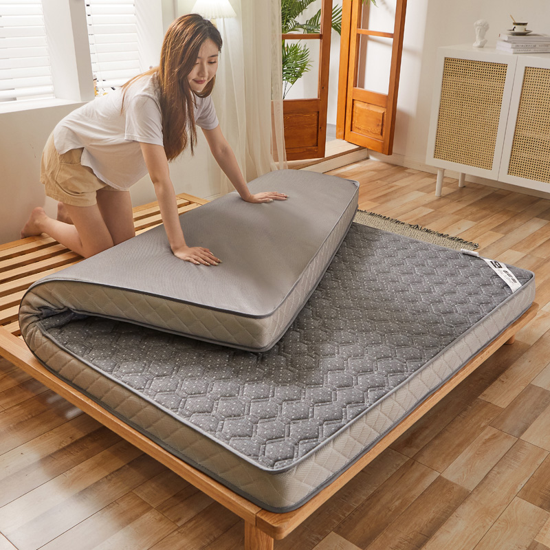 2023新款乳胶海绵立体款床垫 支持定制 一件代发 90*200cm 方格立体灰点6cm