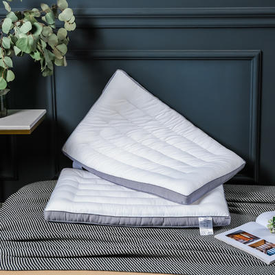 2021新款枕头枕芯OK系列-全棉低平枕48*74cm 白色