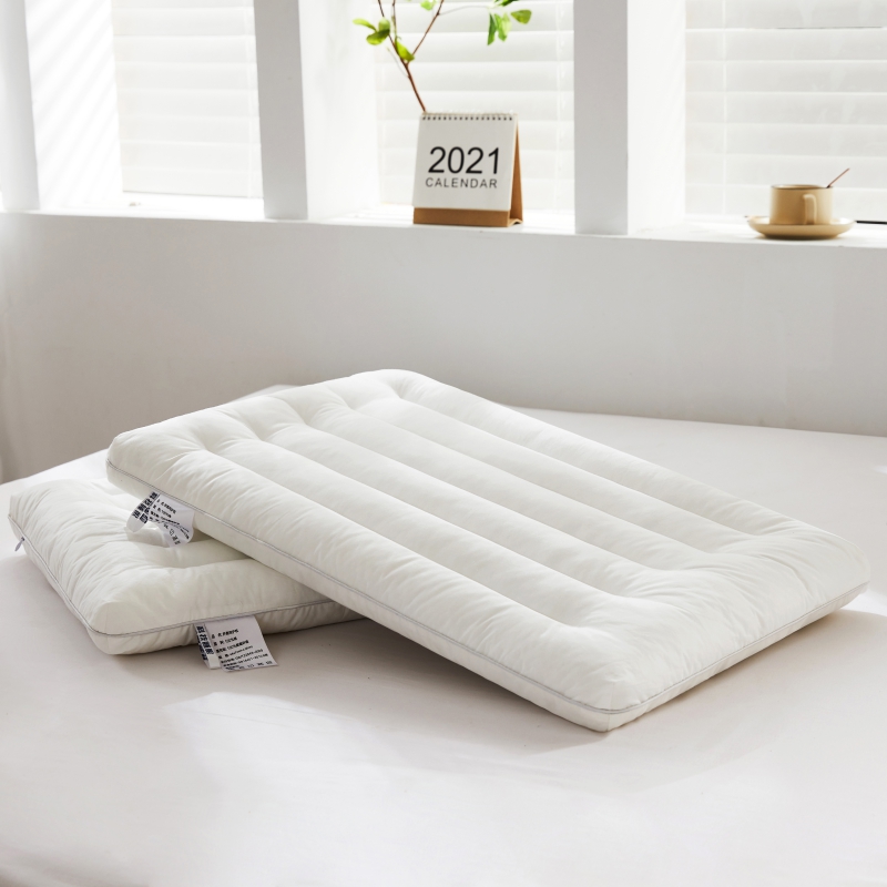 2022新款全棉纤柔呵护低枕 枕头枕芯 40x60cm/只