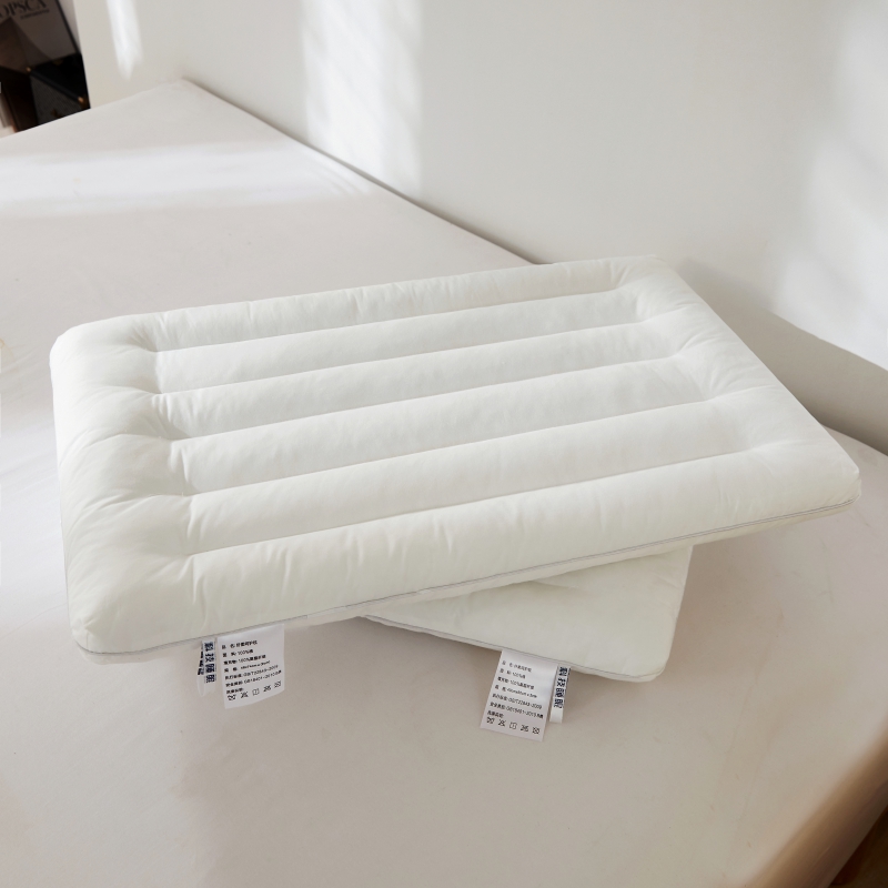 2022新款全棉纤柔呵护低枕 枕头枕芯 低枕 48x74cm/只