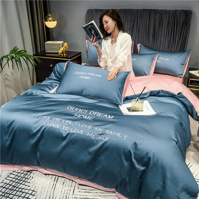 测试商品-2019新款双层牛奶羊羔绒童毯 1.8m（6英尺）床 蓝色星空