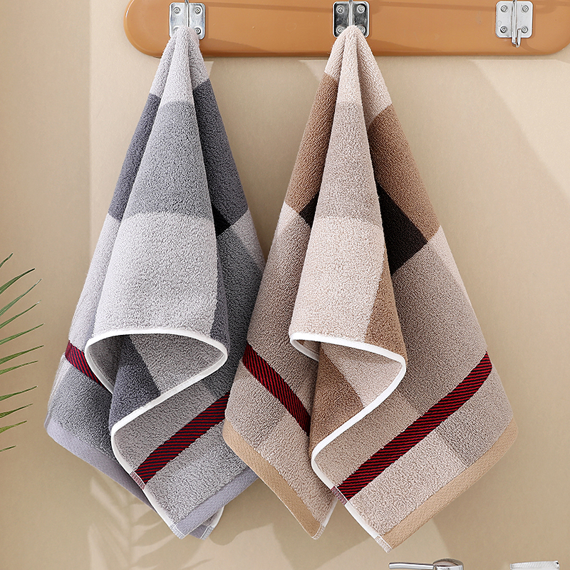 2024新款20支超柔精硫棉克罗地亚毛巾 毛巾灰色34*74cm