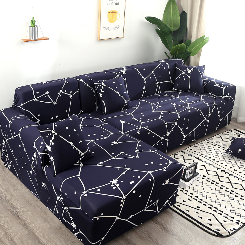2020新款四季款印花系列沙发套 单人位尺寸90-140cm 满天星辰