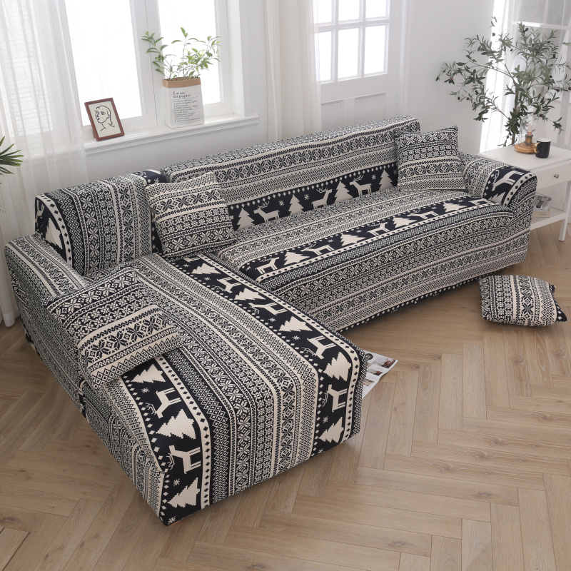 2020新款四季款印花系列沙发套 单人位尺寸90-140cm 美丽印象