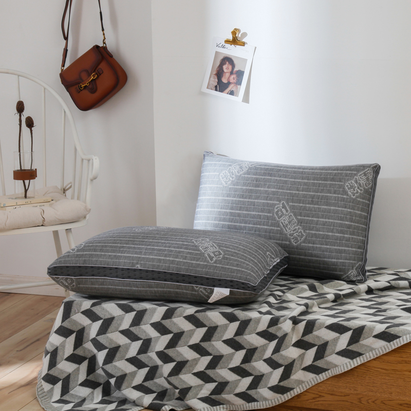 2023新款印字石墨烯枕枕头枕芯-48*74cm/个 石墨烯枕