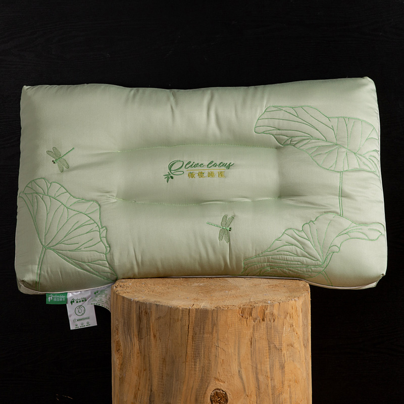 2023新款橄榄绿枕枕头枕芯系列 橄榄绿枕