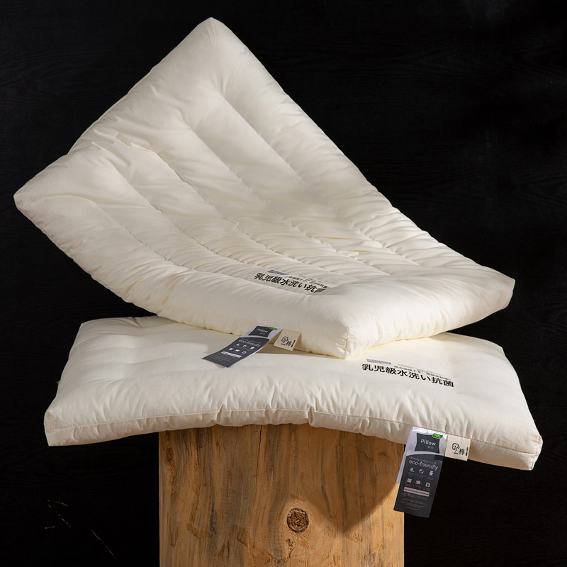 2023新款米色低平枕枕头枕芯系列 米色低平枕