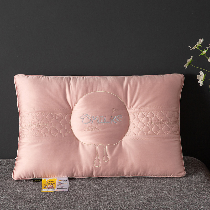 2023新款牛小白定型枕系列枕头枕芯 牛小白定型枕-粉 48x74cm/只