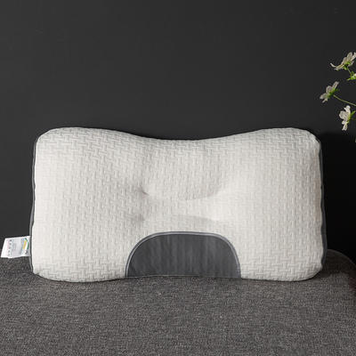 2023新款艾草抑菌助眠枕系列枕头枕芯 针织护颈枕 48x74cm/只
