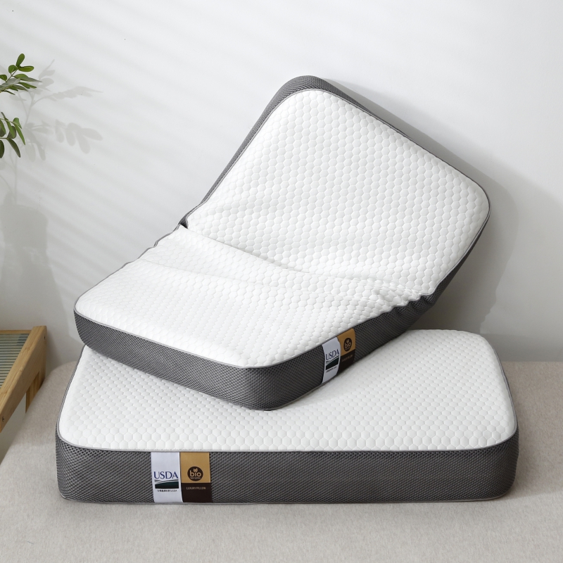 2023新款生物基护颈枕立体系列枕头枕芯 高度8cm 48x74cm/只