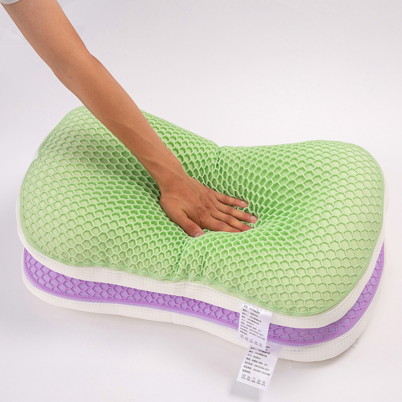 2023新款TPE蜂窝枕系列枕头枕芯 TPE蜂窝枕-绿色 40*65cm/只