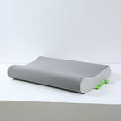 2024新款彩色高低款护颈枕枕头枕芯 40*60cm/只 灰色 高5cm