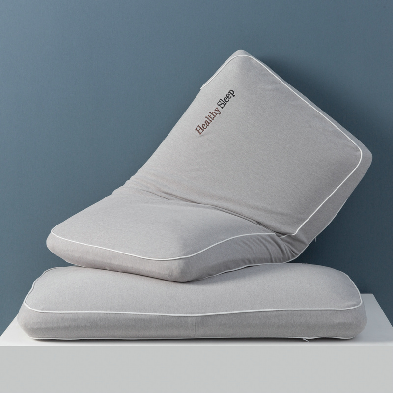 2024新款生物基刺绣面包枕头枕芯 13cm厚度 生物基刺绣面包枕