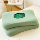 2024新款绿色大凝胶片枕头枕芯 40*60cm/只 绿色大凝胶片枕