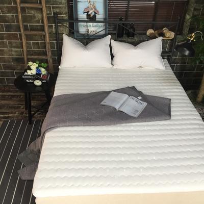 床褥床垫   乳胶床垫   （高5cm） 1.0*2.0 白