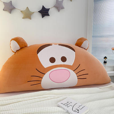 2024新款迪士尼网红草莓熊抱枕床头靠垫软包 1.2m床（厚度20CM） 跳跳虎