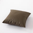 2024新款编织纹理皮革多功能家用简约创意皮枕方枕腰枕 方枕50*50cm 方枕-布朗棕