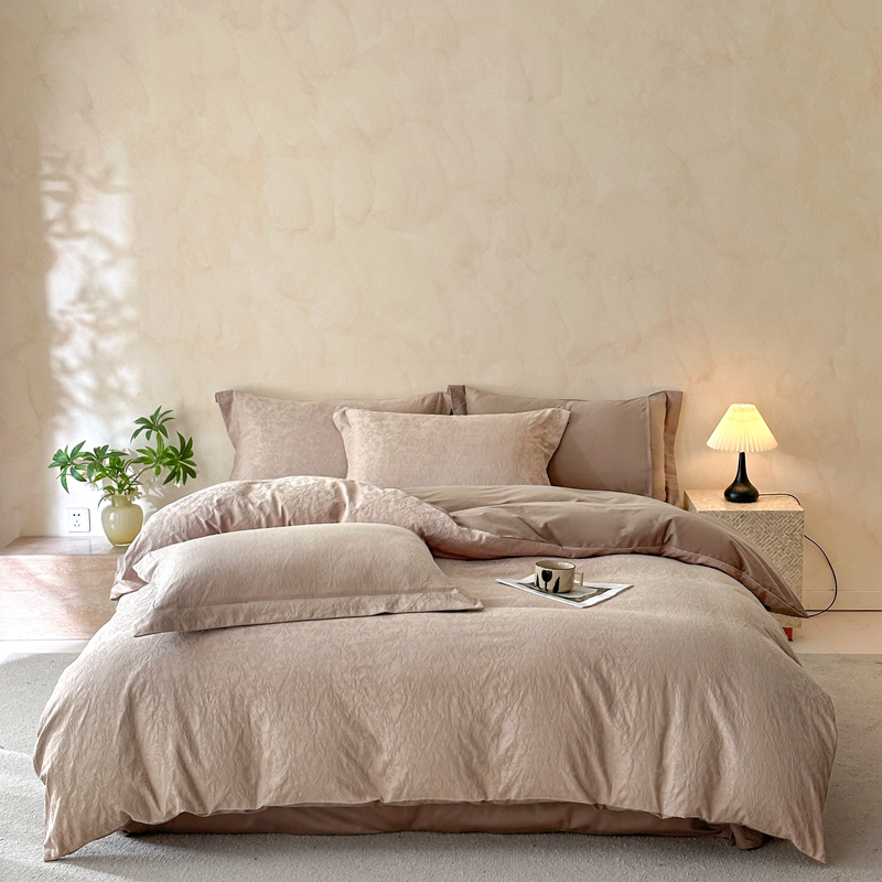 2026新款全棉水洗提花四件套