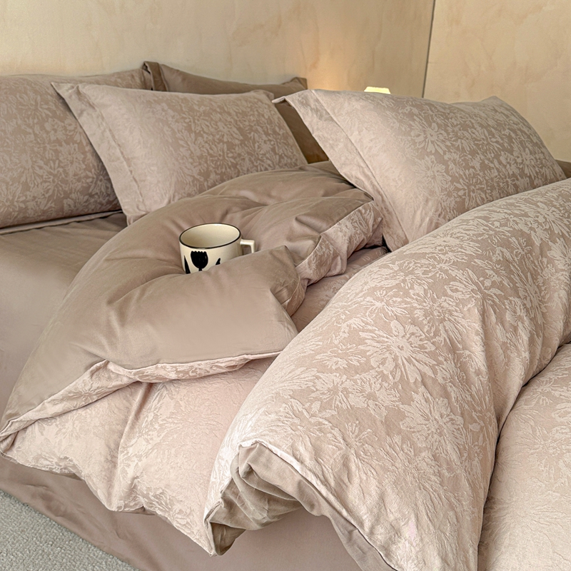 2026新款全棉水洗提花四件套