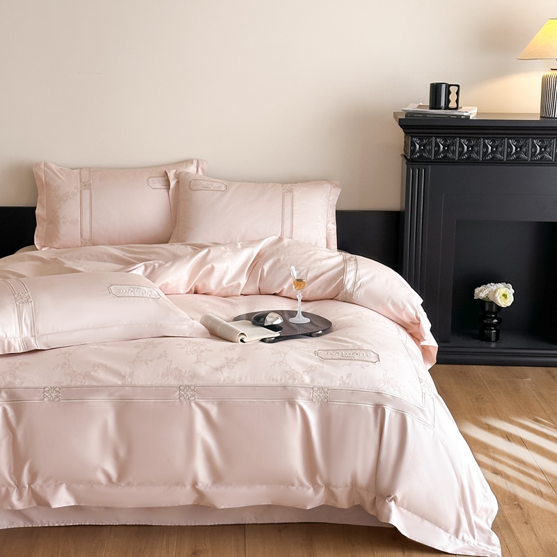 2026新款100支全棉提花工艺款四件套-安娜贝尔