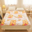 2023新款新疆棉花褥子牛奶绒学生宿舍单人垫被睡垫床垫软垫家用榻榻米垫子 0.9*2.0m	  2斤 维尼熊