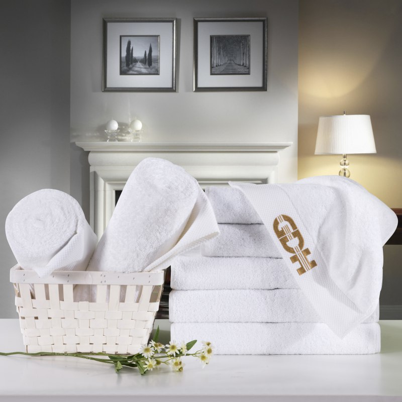 2021新款酒店宾馆 毛巾 浴巾（纯白色）70*140