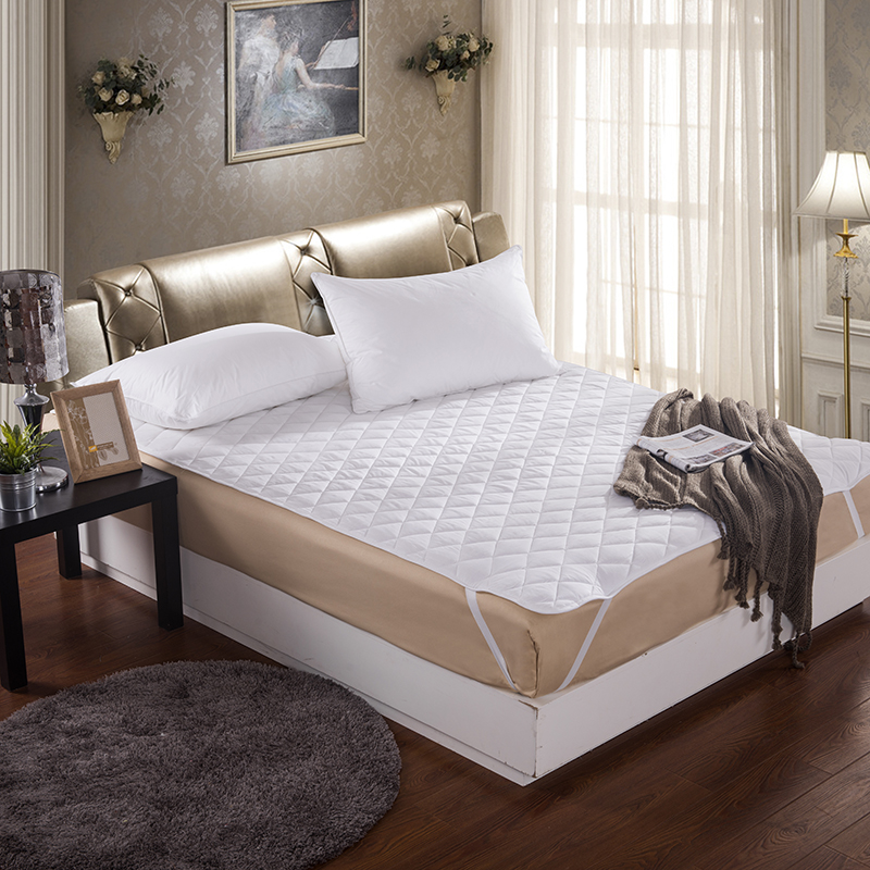 2021新款酒店宾馆 磨毛舒睡可水洗床垫保护垫 1.2*2.0（200克/平方） 菱形款