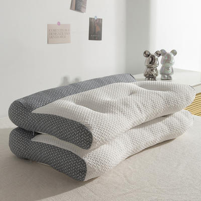反牵引舒颈牵引枕 针织棉枕芯 枕头