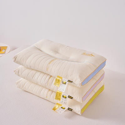 新款枕芯小奶蕉枕芯云端枕芯乳胶枕头枕芯 小奶蕉-香蕉黄/只