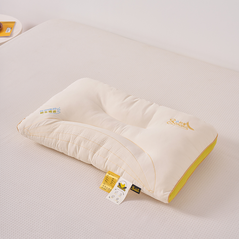 新款枕芯小奶蕉枕芯云端枕芯乳胶枕头枕芯 娇生惯养小奶蕉-香蕉黄/只