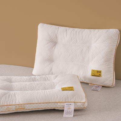 新款五星级酒店大豆蛋白纤维立体枕头单人护颈定型枕芯48*74cm 大豆舒睡定型高枕/只（1100克）