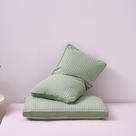 新款枕芯砂洗全棉枕芯荞麦枕头枕芯荞麦枕芯35*55cm 砂洗荞麦-星空绿/只