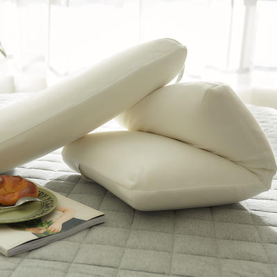 【聚氨酯枕】2020新款日式无印慢回弹聚氨酯枕芯良品枕头柔软打孔透气-40X60cm/只 白色