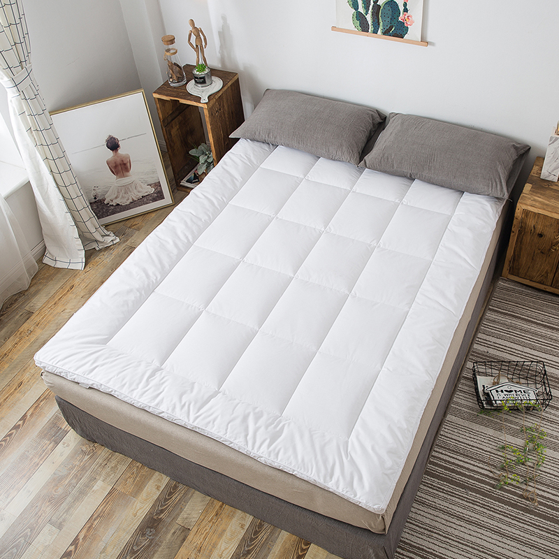 【立体床垫】2020新款日式无印简约立高床垫全棉纯色良品床垫床褥 1.2X2.0M 白色