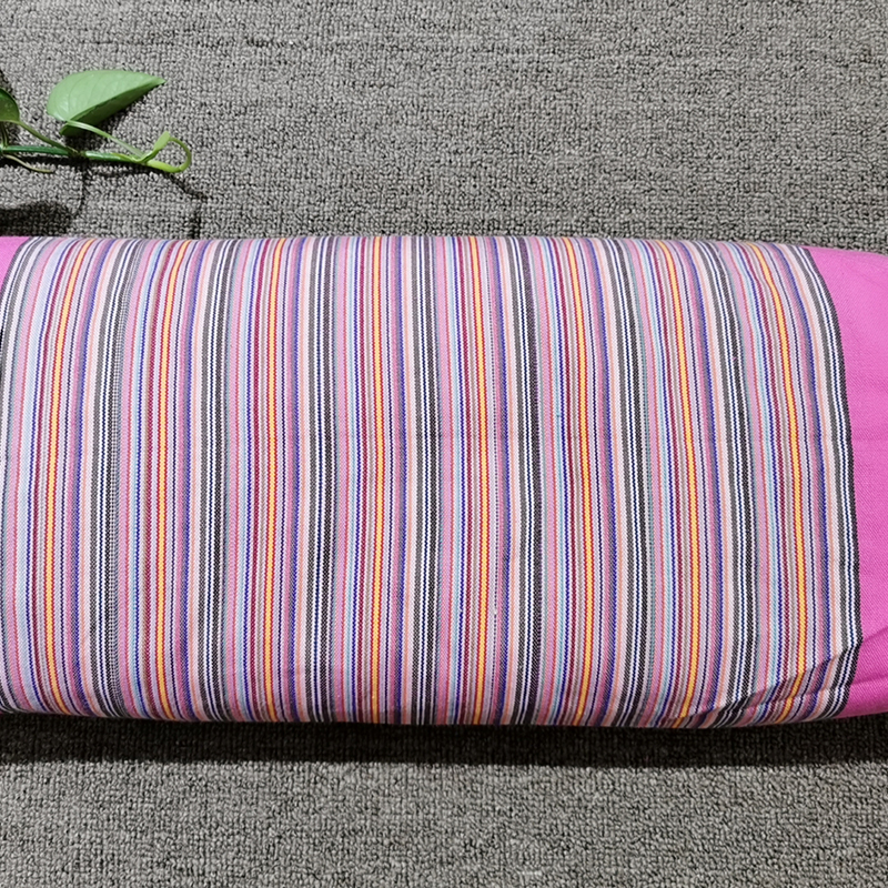 2021新款荞麦枕头枕头枕芯系列 粉红细条