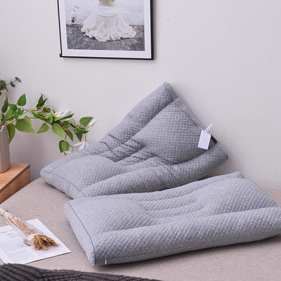 2020新款三维软管枕枕头枕芯48*74cm/只 灰色