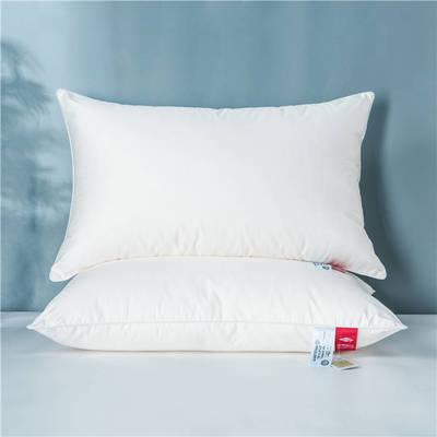 2021新款80s柔赛丝仙护盾抗菌超柔单枕枕头枕芯48*74cm/只 白色