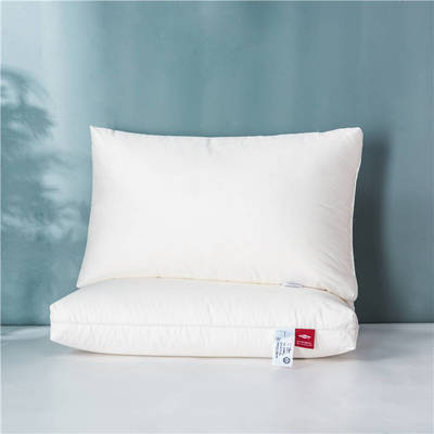 2021新款80s柔赛丝仙护盾抗菌超柔立体枕枕头枕芯48*74cm/只 白色