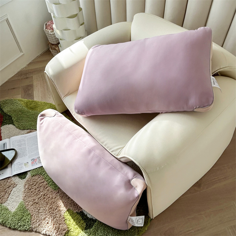 2024新款冰能凉感恒温润肤枕 48*74cm 优雅紫软枕